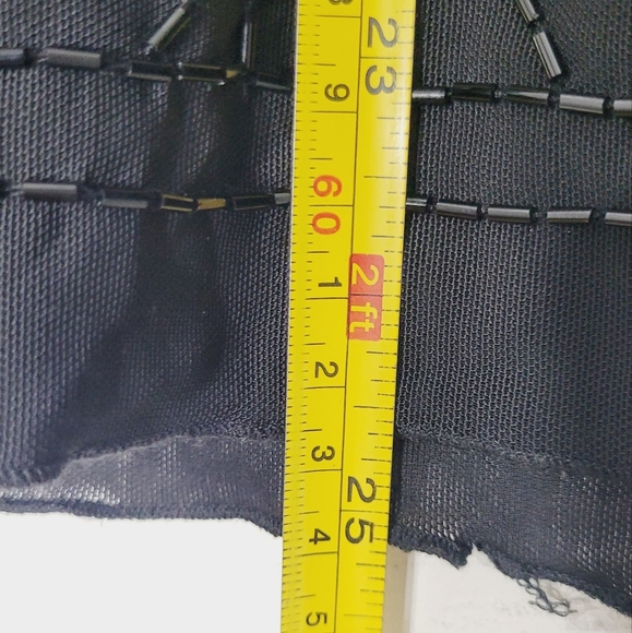 NYGARD Collection Black Evening  Embellished Sleeveless Cocktail Business Sz 14 - Picture 6 of 8